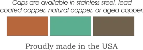 Chimney pot finishes
